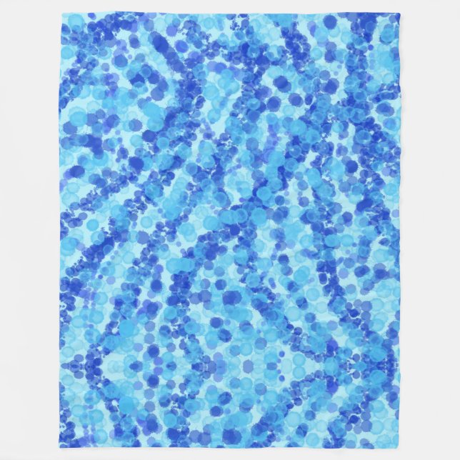 Summer Shower Fleece Blanket (Front)