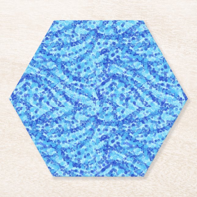 Summer Shower Paper Coaster (Front)