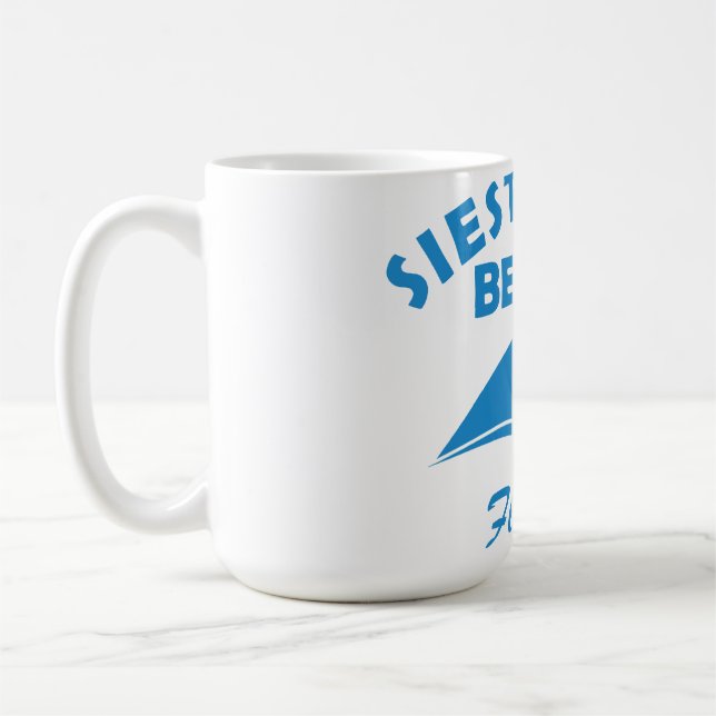 Summer siesta key- florida  coffee mug (Left)
