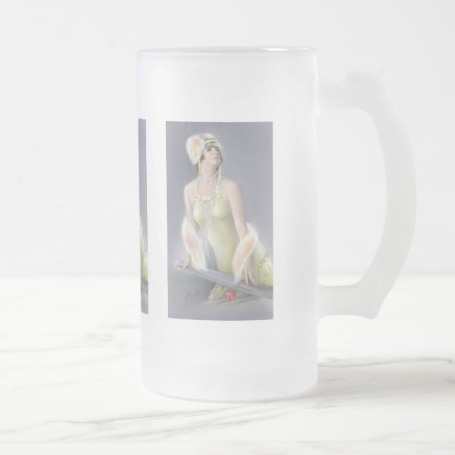 Summer Siren Frosted Beer Mug (Right)