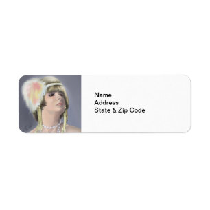Summer Siren Return Address Labels