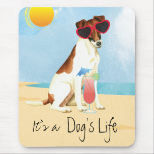 Summer Smooth Fox Terrier Mouse Mat