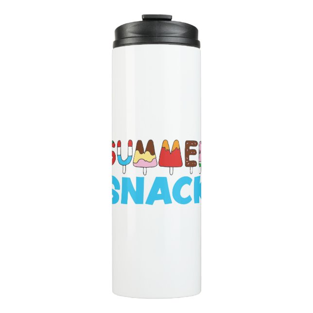 Summer Snack Kids Popsicles Thermal Tumbler (Front)