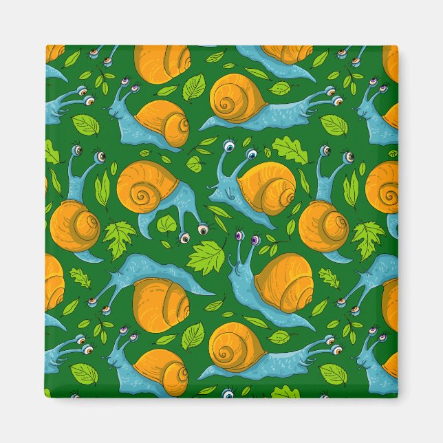 Summer snails magnet (Front)