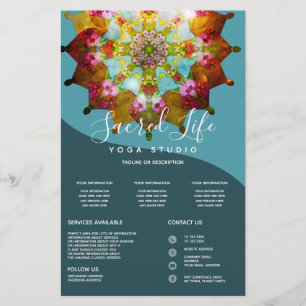 Summer Sol Mandala Flyer