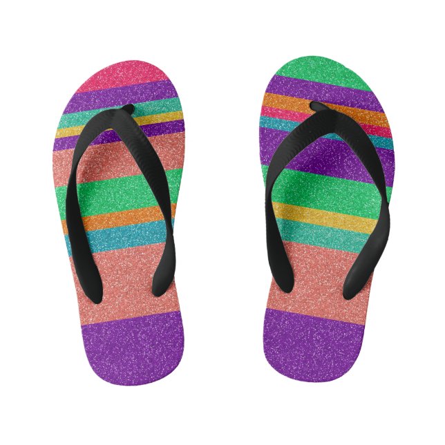 Summer Sole Food Twinkle Toes Flip Flops (Footbed)