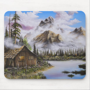Summer Solitude Oil painting by David Paul Mouse Mat