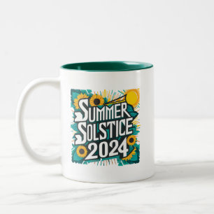 Summer Solstice 2024 Two-Tone Coffee Mug