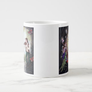 Summer Solstice Fairy Concert Large Coffee Mug