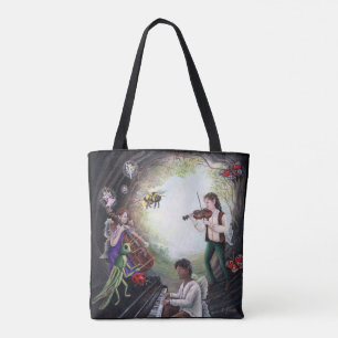 Summer Solstice Fairy Concert Tote Bag