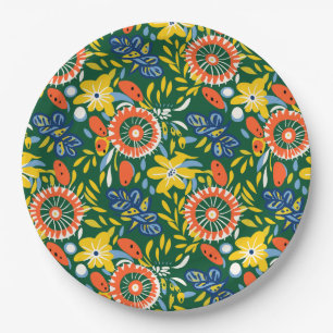 Summer Solstice Paper Plate