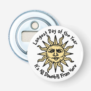 Summer Solstice Poem Bottle Opener
