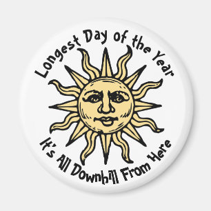 Summer Solstice Poem Magnet