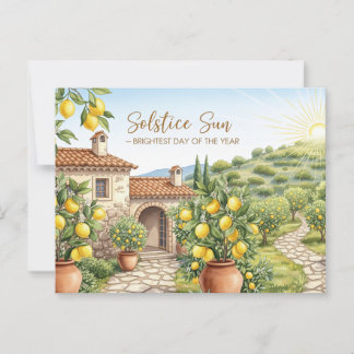  Summer Solstice  Postcard