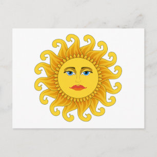 summer solstice postcard