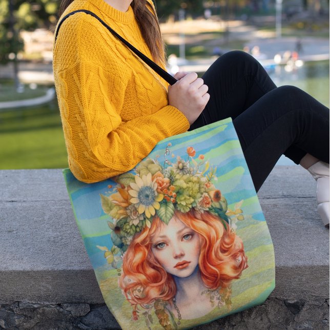Summer Soltice fairy tale mystical magic Tote Bag (Creator Uploaded)