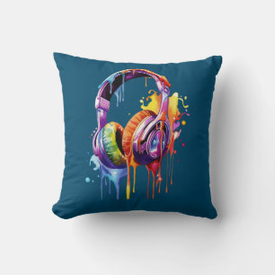 Summer Soundwaves Cushion