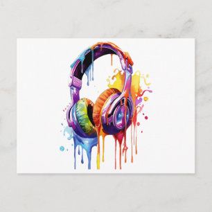 Summer Soundwaves Holiday Postcard