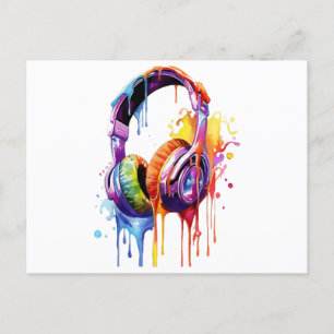 Summer Soundwaves  Postcard