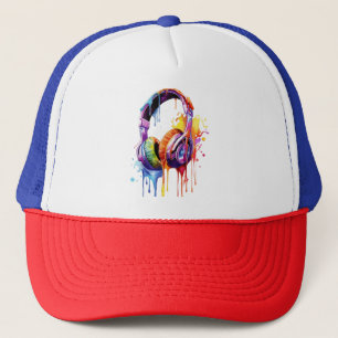 Summer Soundwaves Trucker Hat