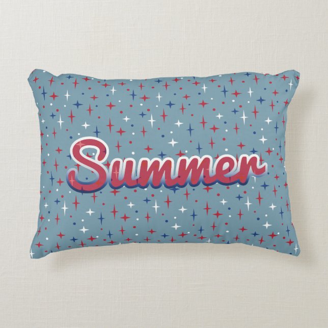 Summer Sparkles Decorative Cushion (Front)