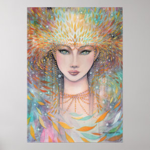 Summer Spirit Art Poster by Molly Harrison