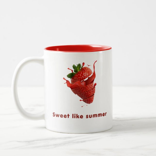 Summer Splash fruits mugs (Left)
