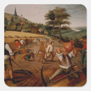 Summer Square Sticker