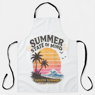 Summer State of Mind Vintage Apron