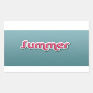 Summer sticker