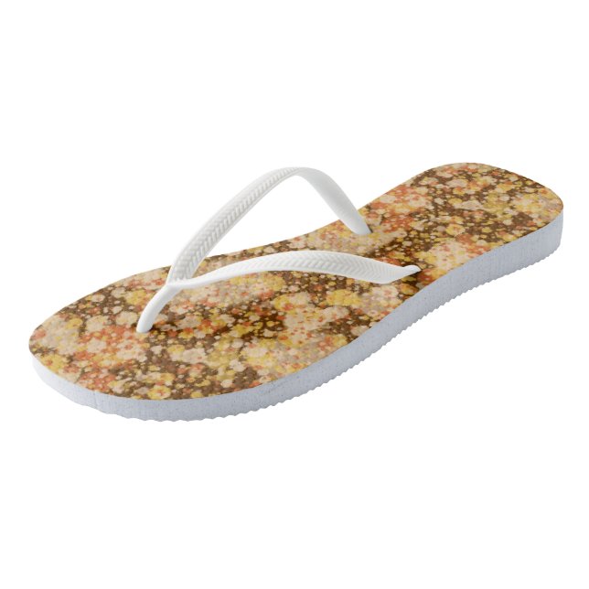 Summer Stone geometric Abstract Flip Flops (Angled)