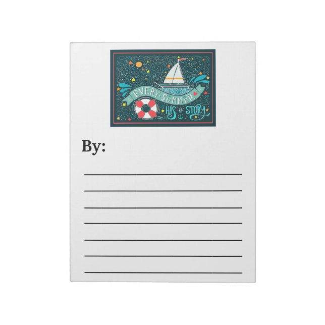 Summer Stories Note Pad (Rotated)