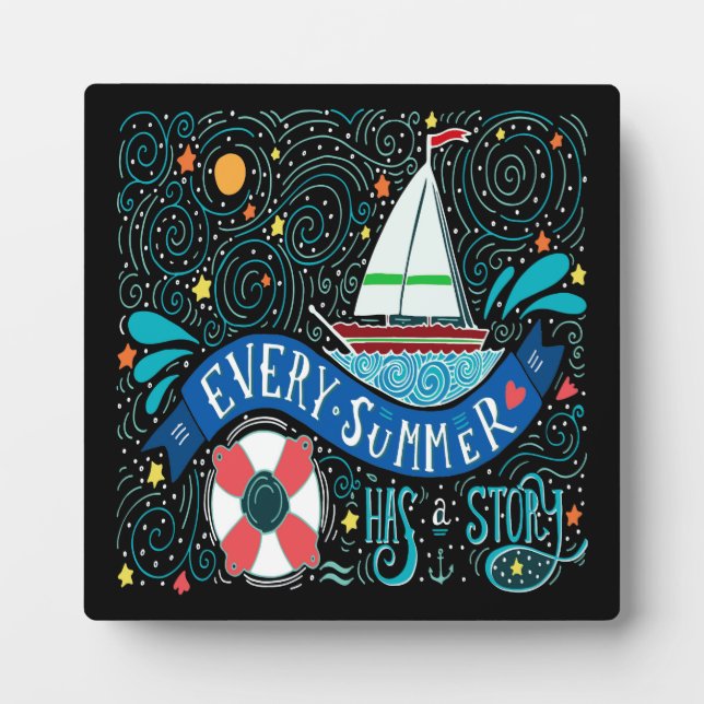 Summer Stories Plaque (Front)