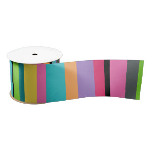 Summer Stripes Satin Ribbon