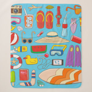Summer stuff collection item for summer time at th sherpa blanket