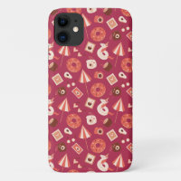 Summer Stuff Maroon Background