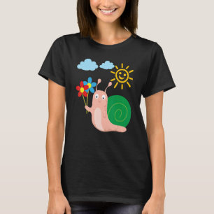 Summer sun and  snail T-Shirt