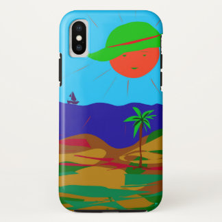 summer, sun iPhone x case
