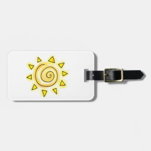 Summer Sun Luggage Tag