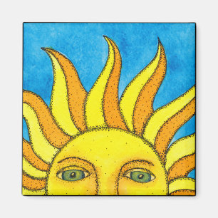 Summer Sun Magnet