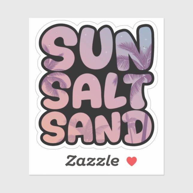 Summer Sun Salt Sand Beach Trip (Sheet)