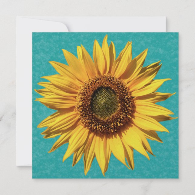 Summer Sunflower Bridal Shower Invitation (Front)