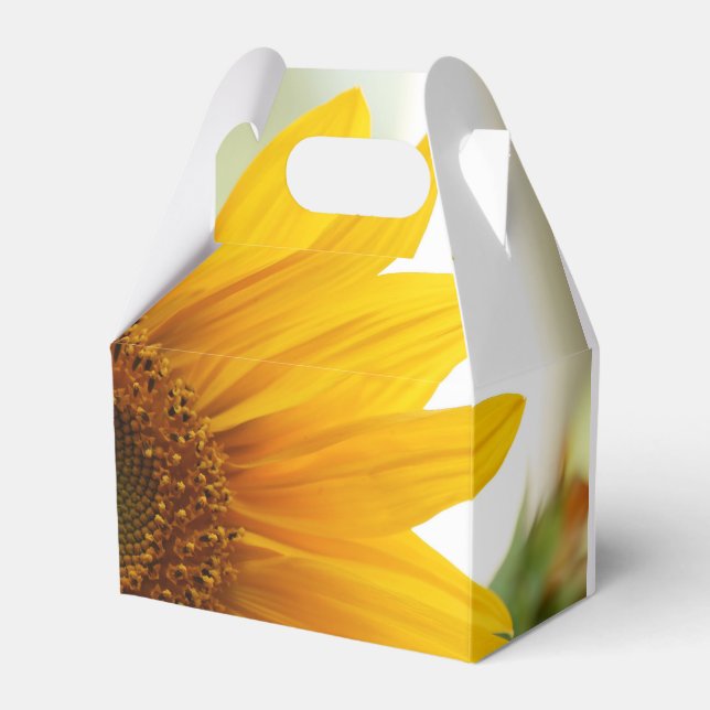 Summer Sunflower Favour Box (Front Side)
