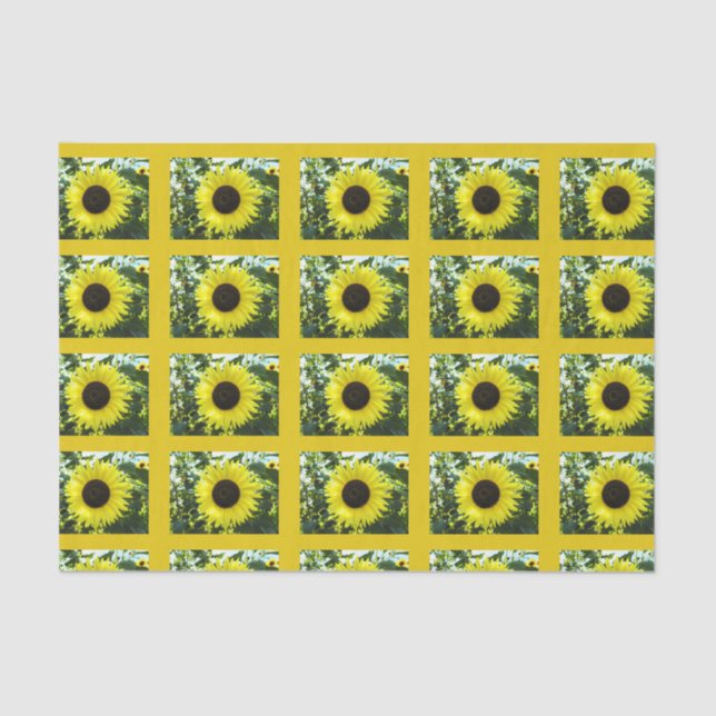 Summer Sunflower Tissue Paper (Front)