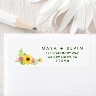 Summer Sunflower Wedding