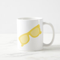 Summer sunglasses yellow hipster eyewear glasses