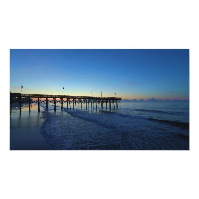 Summer Sunrise in Myrtle Beach SC Photo Print (Front)
