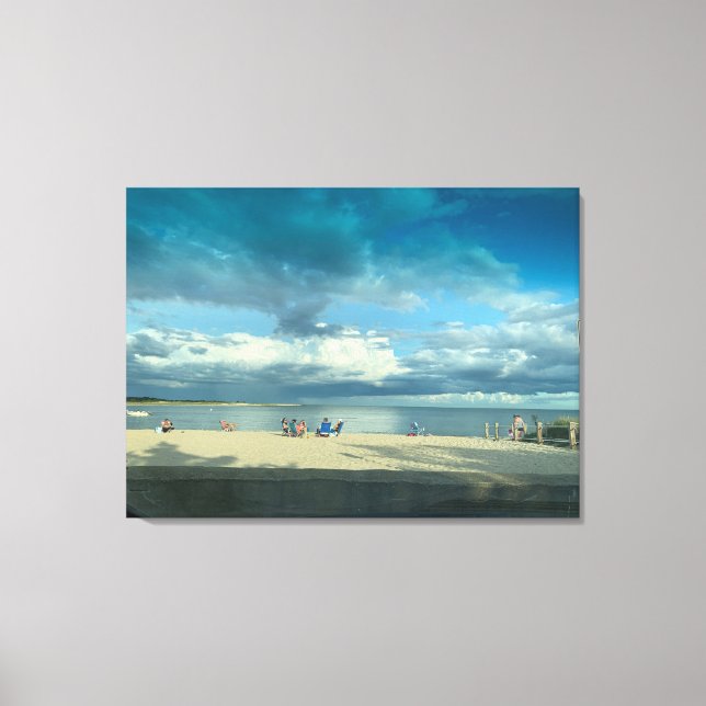 Summer Sunset Beach, Cape Cod Canvas Print (Front)