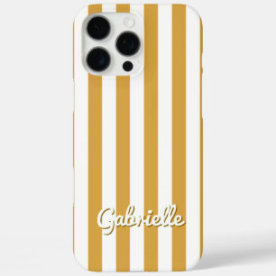 Summer Sunset Cabana Stripe iPhone 16 Pro Max Case