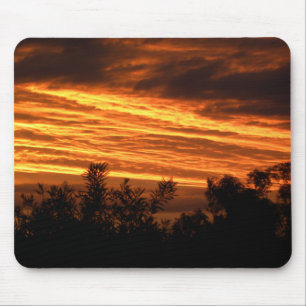 Summer sunset in Canberra Mouse Mat